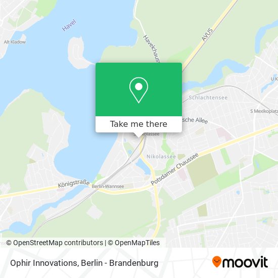 Ophir Innovations map