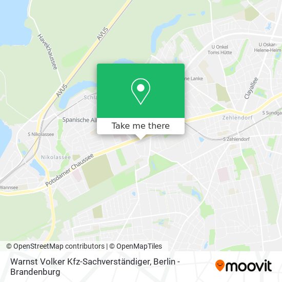 Warnst Volker Kfz-Sachverständiger map