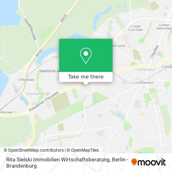 Rita Sielski Immobilien Wirtschaftsberatung map