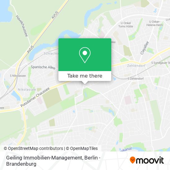 Geiling Immobilien-Management map