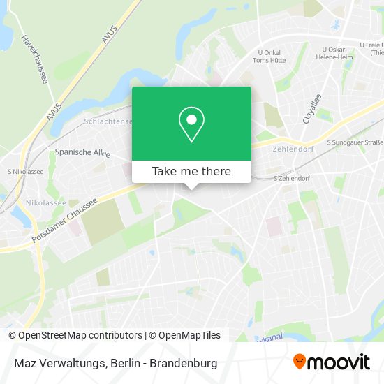 Maz Verwaltungs map