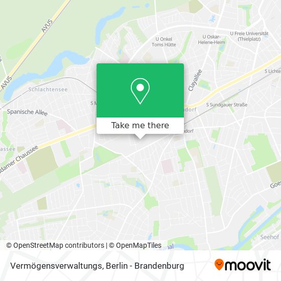 Vermögensverwaltungs map