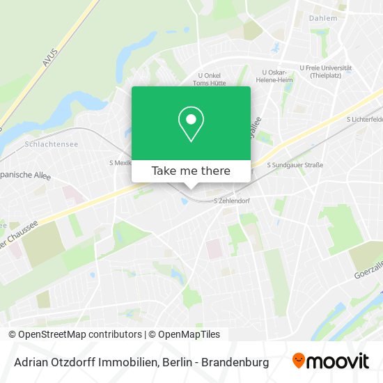 Adrian Otzdorff Immobilien map