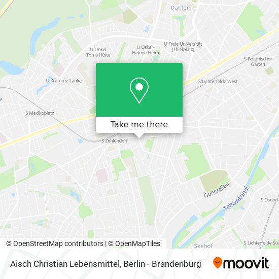 Aisch Christian Lebensmittel map