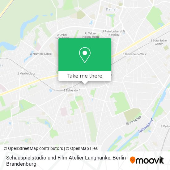 Schauspielstudio und Film Atelier Langhanke map