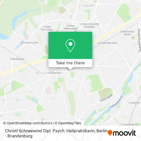 Карта Christl Schneewind Dipl. Psych. Heilpraktikerin