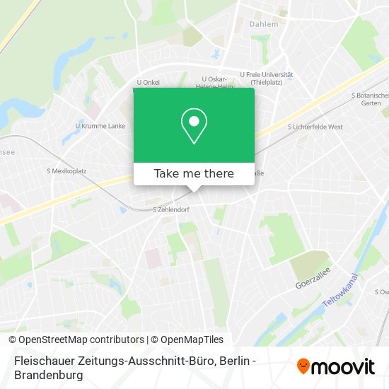 Карта Fleischauer Zeitungs-Ausschnitt-Büro