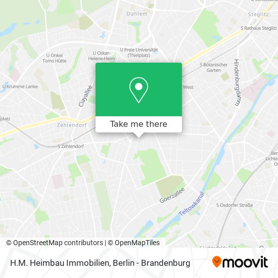 H.M. Heimbau Immobilien map