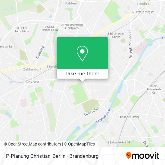 P-Planung Christian map