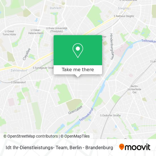 Idt Ihr-Dienstleistungs- Team map