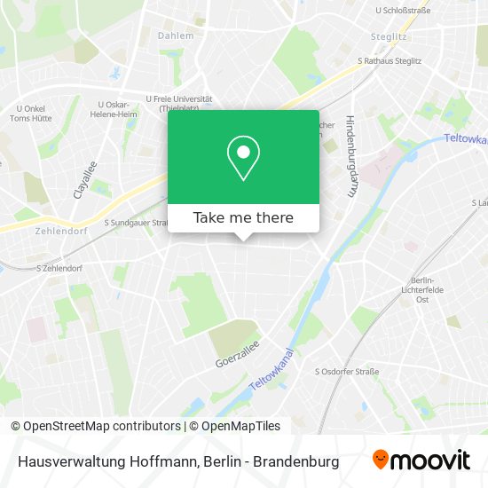 Карта Hausverwaltung Hoffmann