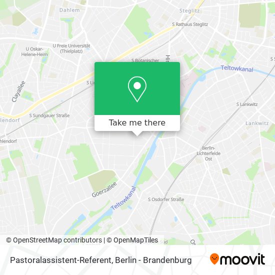 Pastoralassistent-Referent map