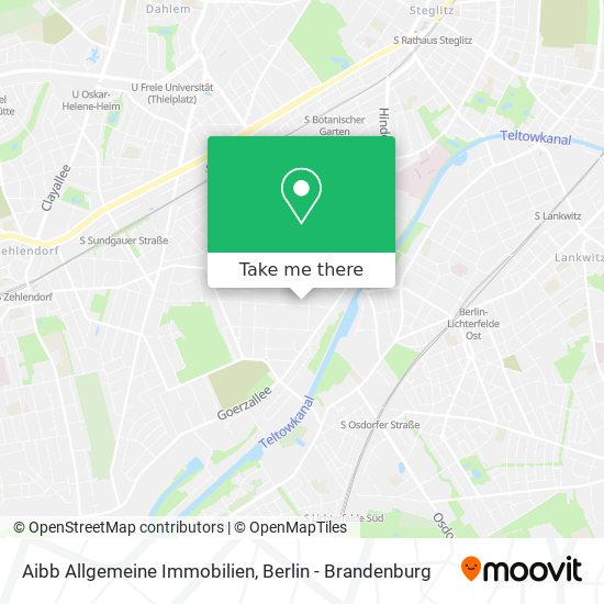 Карта Aibb Allgemeine Immobilien
