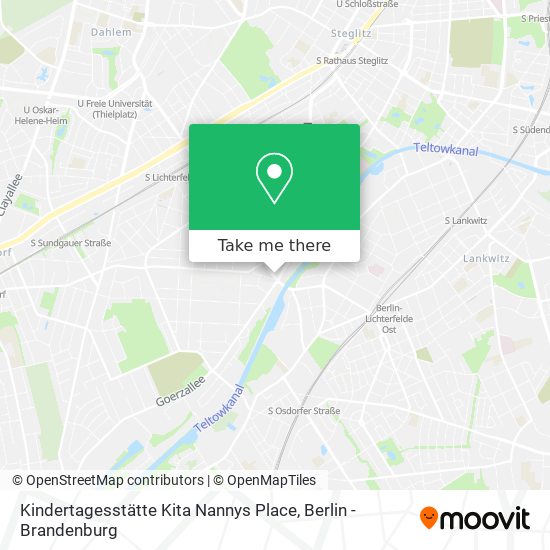 Kindertagesstätte Kita Nannys Place map