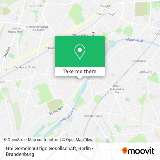 Gbi Gemeinnützige Gesellschaft map