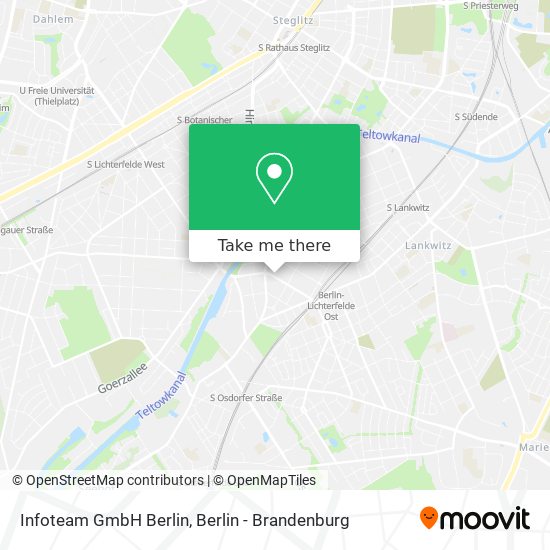 Карта Infoteam GmbH Berlin