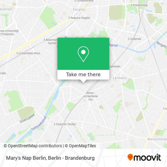 Mary's Nap Berlin map