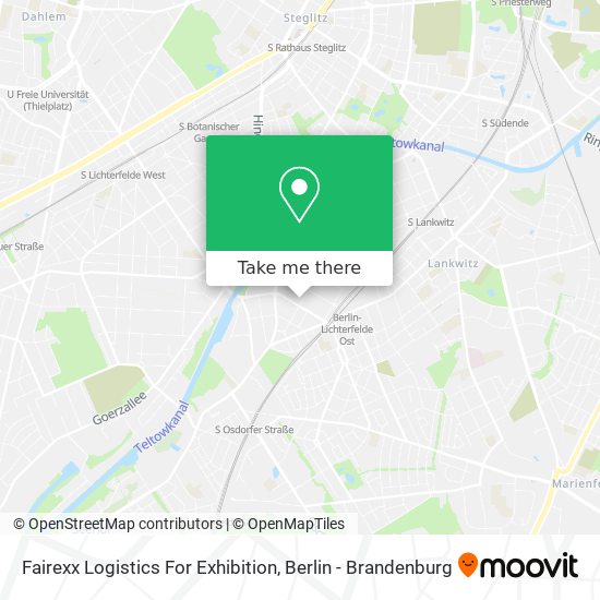 Карта Fairexx Logistics For Exhibition