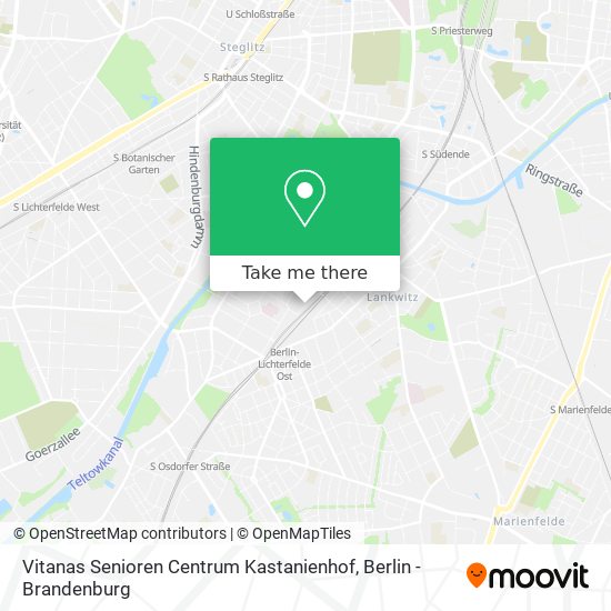 Vitanas Senioren Centrum Kastanienhof map