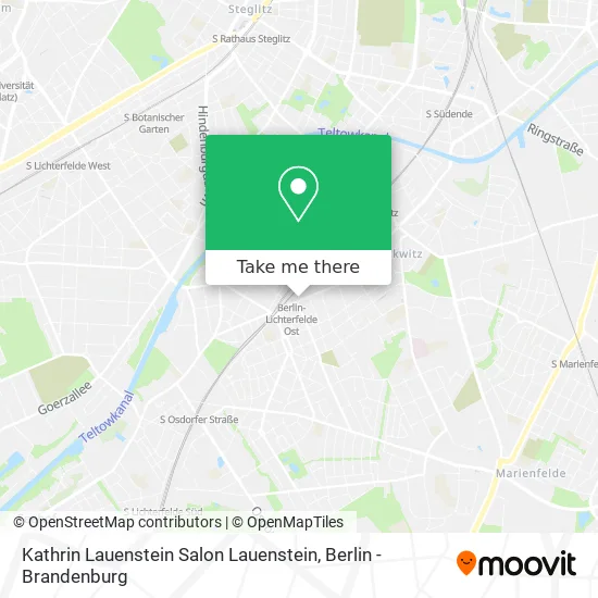 Карта Kathrin Lauenstein Salon Lauenstein