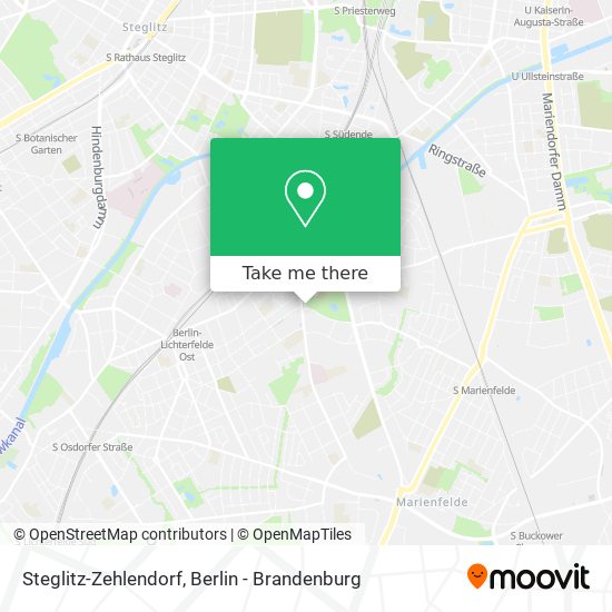 Steglitz-Zehlendorf map