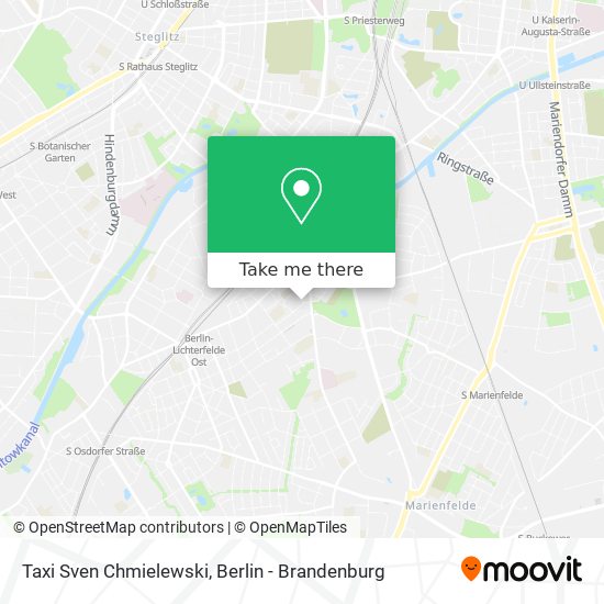 Карта Taxi Sven Chmielewski