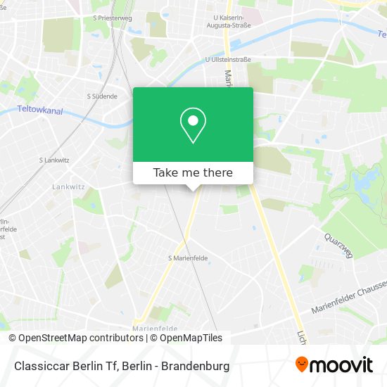 Classiccar Berlin Tf map