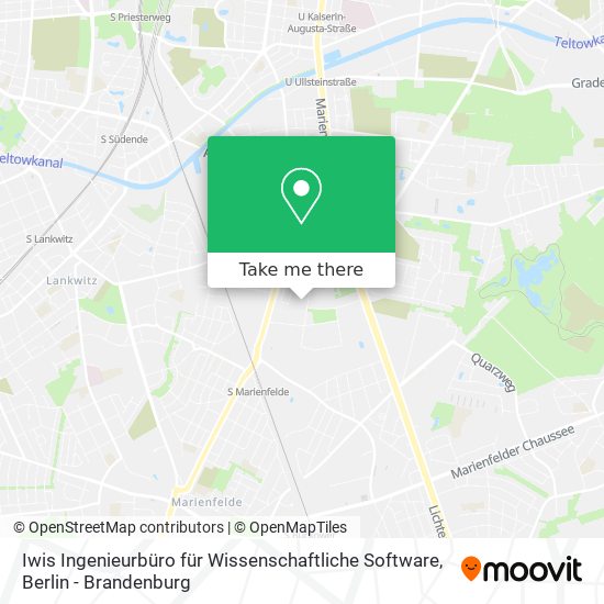 Iwis Ingenieurbüro für Wissenschaftliche Software map