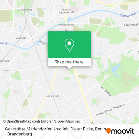 Gaststätte Mariendorfer Krug Inh. Dieter Eicke map