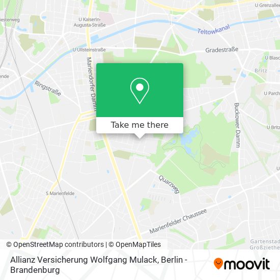 Allianz Versicherung Wolfgang Mulack map