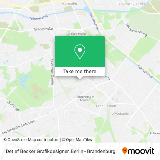 Карта Detlef Becker Grafikdesigner