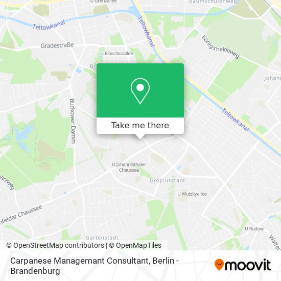 Карта Carpanese Managemant Consultant