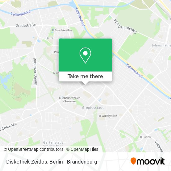 Diskothek Zeitlos map