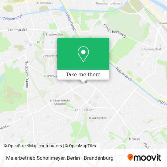 Malerbetrieb Schollmeyer map