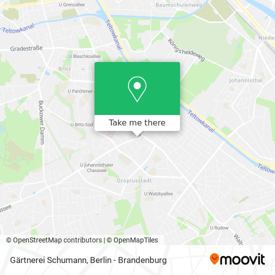 Gärtnerei Schumann map