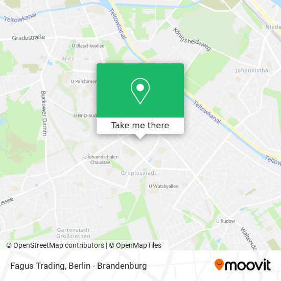 Fagus Trading map