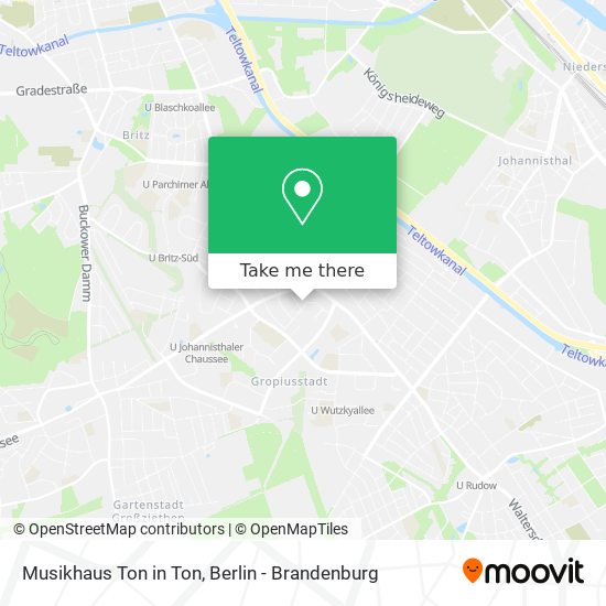 Карта Musikhaus Ton in Ton