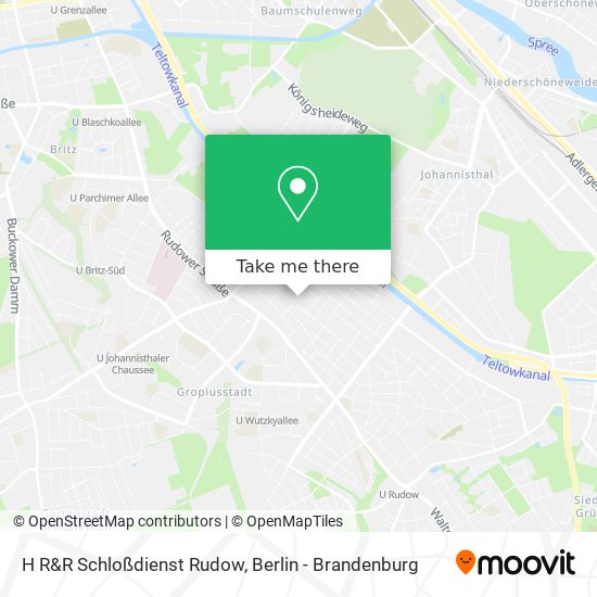 Карта H R&R Schloßdienst Rudow