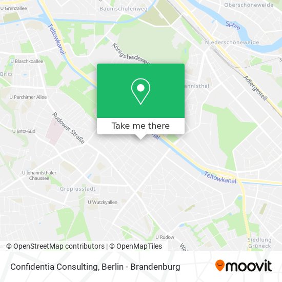 Confidentia Consulting map