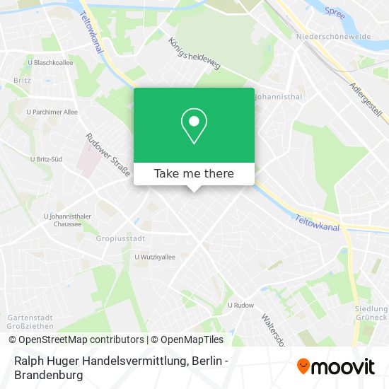 Ralph Huger Handelsvermittlung map