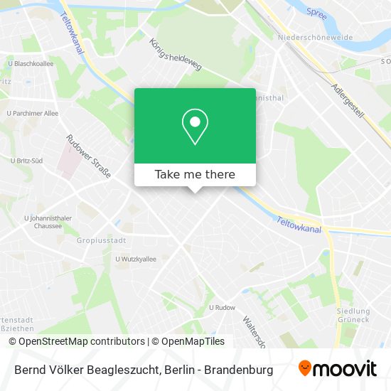 Bernd Völker Beagleszucht map