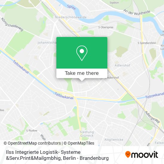 Карта Ilss Integrierte Logistik- Systeme &Serv.Print&Mailgmbhig