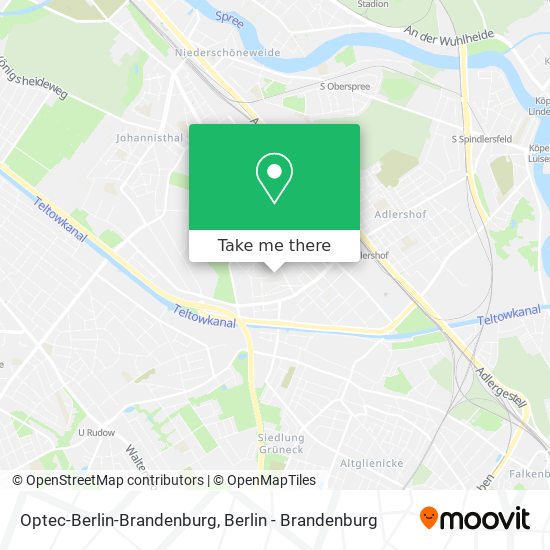 Карта Optec-Berlin-Brandenburg