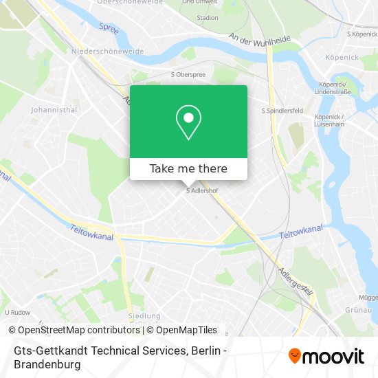Карта Gts-Gettkandt Technical Services