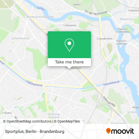 Sportplus map