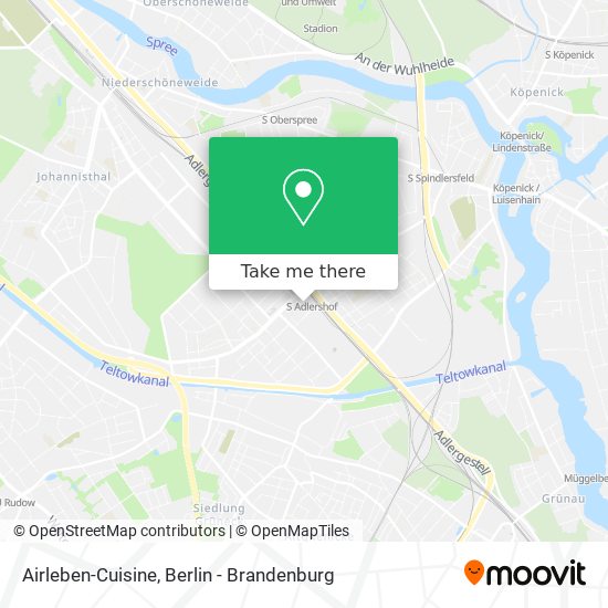 Карта Airleben-Cuisine