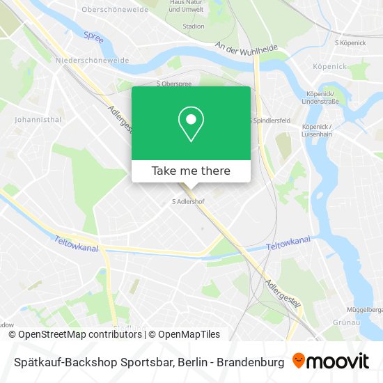 Spätkauf-Backshop Sportsbar map