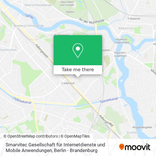 Карта Smarvitec Gesellschaft für Internetdienste und Mobile Anwendungen