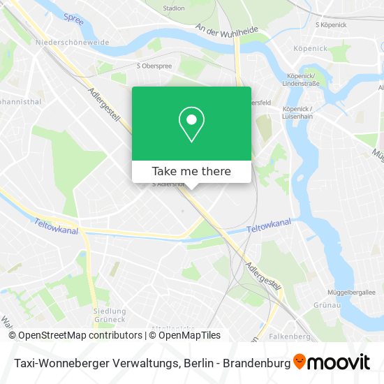Карта Taxi-Wonneberger Verwaltungs
