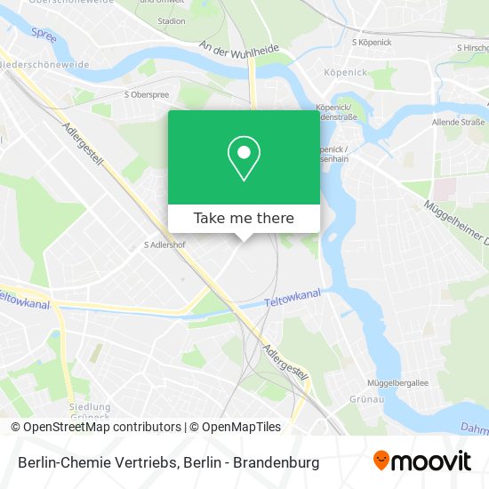 Berlin-Chemie Vertriebs map